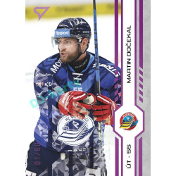 2024/25 Sportzoo ELH Play Off #423 Martin Dočekal Purple Iceberg xx/60