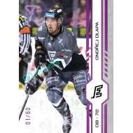 2024/25 Sportzoo ELH Play Off #432 Ondřej Dlapa Purple Iceberg xx/60