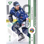 2024/25 Sportzoo ELH 1. serie #147 Yohann Auvitu Green Glitter xx/30
