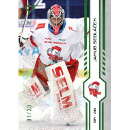 2024/25 Sportzoo ELH 1. serie #164 Jakub Sedláček Green Glitter xx/30