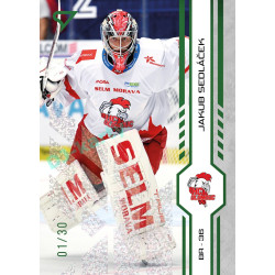 2024/25 Sportzoo ELH 1. serie #164 Jakub Sedláček Green Glitter xx/30