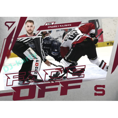 2024/25 Sportzoo ELH 2. serie #FO-07 Ondřej Najman Face-Off