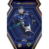 2024/25 Sportzoo ELH 2. serie #CO-22 Jindřich Abdul The Chosen Ones Gold Die Cut xx/99