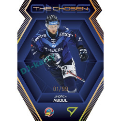 2024/25 Sportzoo ELH 2. serie #CO-22 Jindřich Abdul The Chosen Ones Gold Die Cut xx/99