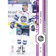 2024/25 Sportzoo ELH 2. serie #306 Filip Jansa Purple Iceberg xx/60