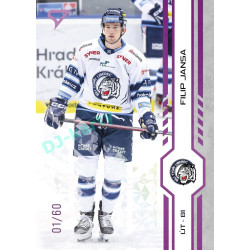 2024/25 Sportzoo ELH 2. serie #306 Filip Jansa Purple Iceberg xx/60