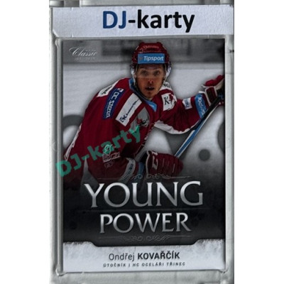2017/18 OFS Ondřej Kovařčík #YP-08 x/99 Young Power