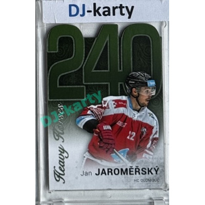 2017/18 OFS Jan Jaroměřský #HH-2 X/99 Statistic Die Cut