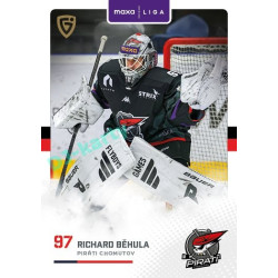 2025/26 Goal Cards Maxa liga #CHOM-02 Richard Běhula