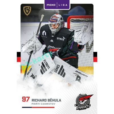 2025/26 Goal Cards Maxa liga #CHOM-02 Richard Běhula