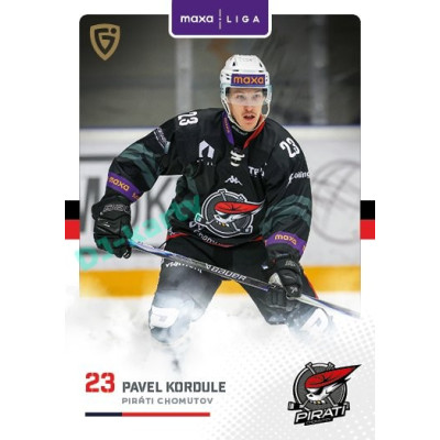 2025/26 Goal Cards Maxa liga #CHOM-14 Pavel Kordule