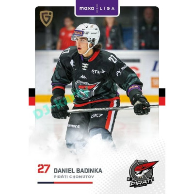 2025/26 Goal Cards Maxa liga #CHOM-11 Daniel Badinka