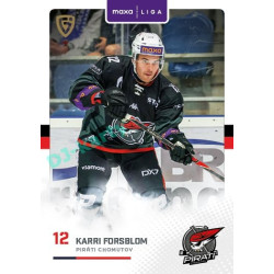 2025/26 Goal Cards Maxa liga #CHOM-10 Karri Forsblom