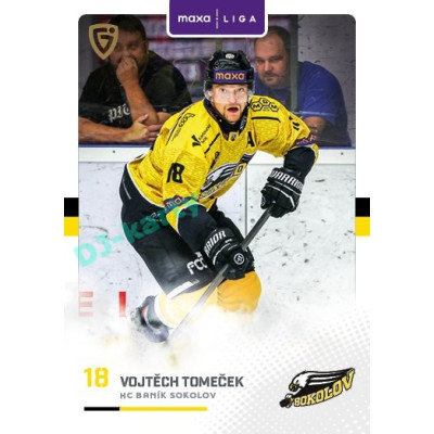2025/26 Goal Cards Maxa liga #SOK-09 Vojtěch Tomeček