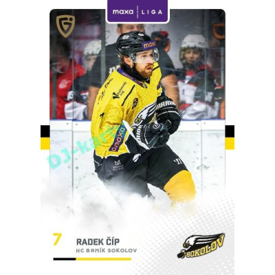 2025/26 Goal Cards Maxa liga #SOK-12 Radek Číp