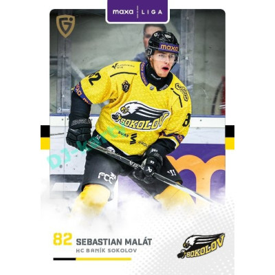 2025/26 Goal Cards Maxa liga #SOK-10 Sebastian Malát