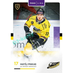 2025/26 Goal Cards Maxa liga #SOK-06 Matěj Pinkas