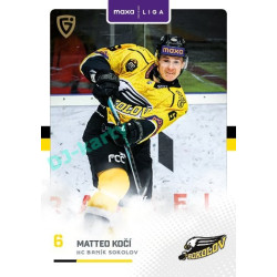 2025/26 Goal Cards Maxa liga #SOK-03 Matteo Kočí
