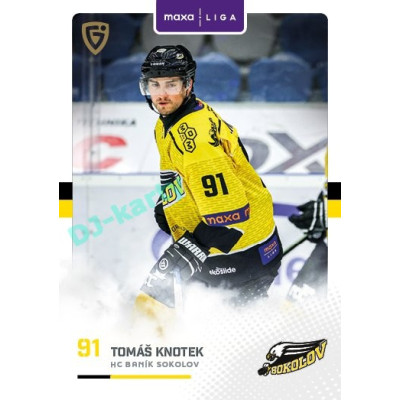2025/26 Goal Cards Maxa liga #SOK-13 Tomáš Knotek
