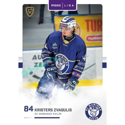2025/26 Goal Cards Maxa liga #KOL-14 Kristers Zvagulis