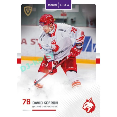 2025/26 Goal Cards Maxa liga #FMI-11 David Kofroň