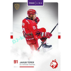2025/26 Goal Cards Maxa liga #FMI-07 Jakub Teper