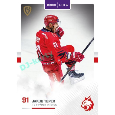 2025/26 Goal Cards Maxa liga #FMI-07 Jakub Teper