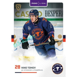 2025/26 Goal Cards Maxa liga #LIT-06 Nino Tomov