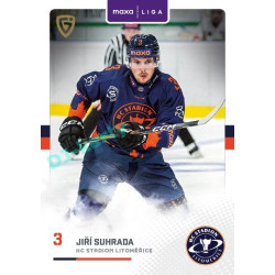 2025/26 Goal Cards Maxa liga #LIT-03 Jiří Suhrada