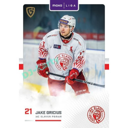 2025/26 Goal Cards Maxa liga #SLA-11 Jake Gricius