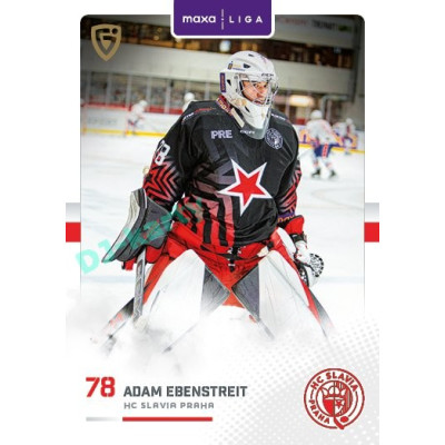 2025/26 Goal Cards Maxa liga #SLA-02 Adam Ebenstreit