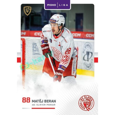 2025/26 Goal Cards Maxa liga #SLA-10 Matěj Beran