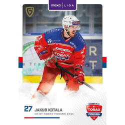 2025/26 Goal Cards Maxa liga #POR-11 Jakub Kotala
