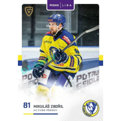 2025/26 Goal Cards Maxa liga #PRE-08 Mikuláš Zbořil