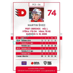 2025/26 Goal Cards Maxa liga #PCE-06 Martin Švec