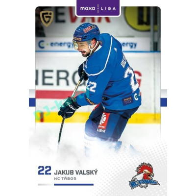 2025/26 Goal Cards Maxa liga #TAB-09 Jakub Valský