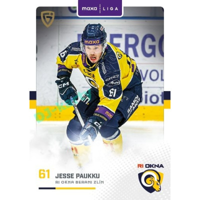 2025/26 Goal Cards Maxa liga #ZLI-11 Jesse Paukku