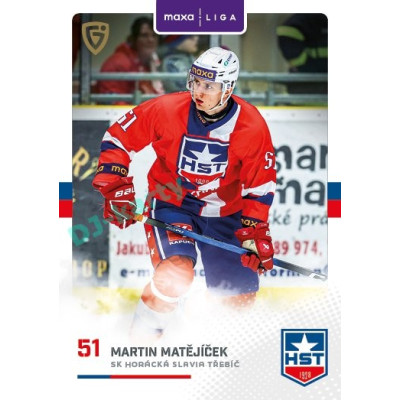 2025/26 Goal Cards Maxa liga #TRE-04 Martin Matějíček