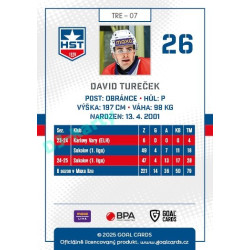 2025/26 Goal Cards Maxa liga #TRE-07 David Tureček