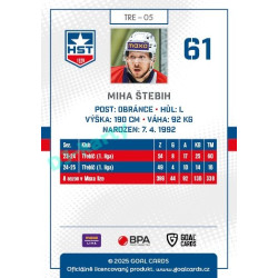 2025/26 Goal Cards Maxa liga #TRE-05 Miha Štebih