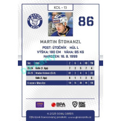 2025/26 Goal Cards Maxa liga #KOL-13 Martin Štohanzl
