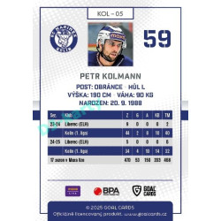 2025/26 Goal Cards Maxa liga #KOL-05 Petr Kolmann
