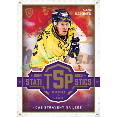 2025/26 Goal Cards Maxa liga #TOP-35 Aleksi Salonen Top 5 Statistics
