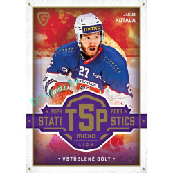 2025/26 Goal Cards Maxa liga #TOP-09 Jakub Kotala Top 5 Statistics