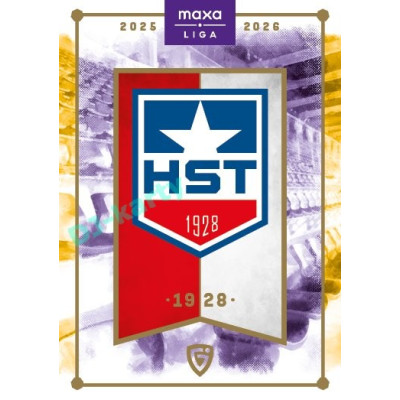 2025/26 Goal Cards Maxa liga #C-03 SK Horácká Slavia Třebíč Team Logo