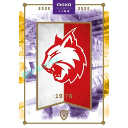 2025/26 Goal Cards Maxa liga #C-13 HC Frýdek-Místek Team Logo