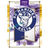 2025/26 Goal Cards Maxa liga #C-12 SC Marimex Kolín Team Logo