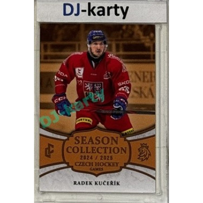 2024/25 LC Repre serie 2 #CHG-09 Radek Kučeřík Czech Hockey games 2025