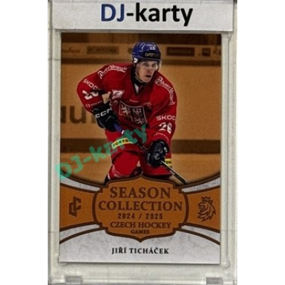 2024/25 LC Repre serie 2 #CHG-06 Jiří Ticháček Czech Hockey games 2025