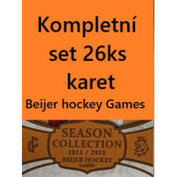 2024/25 LC Repre serie 2 kompletní set Beijer Hockey Games 2025 26ks karet
